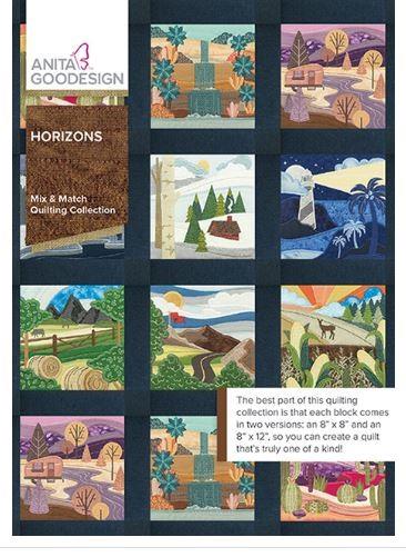 Anita Goodesign Horizons Mix & Match Quilting Collection at The Quilt Store