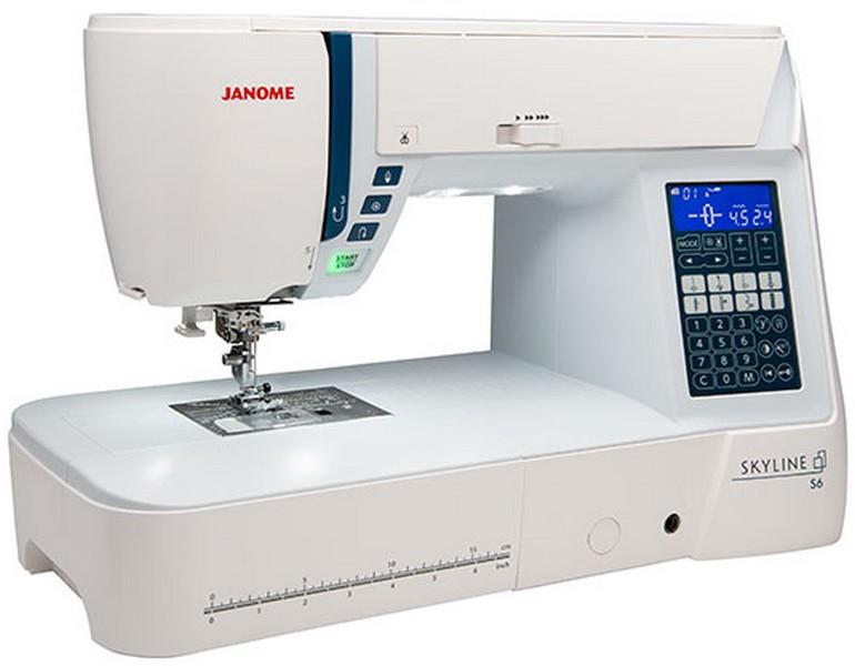 Janome Skyline S6 available in Canada at The Quilt Store