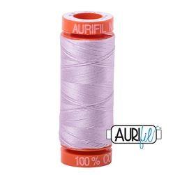 Aurifil 2510 Light Lilac 50 wt 200m available in Canada at The Quilt Store