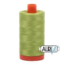 Aurifil 1231 Spring Green 50 wt available in Canada at The Quilt Store