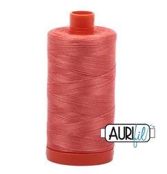 Aurifil 2225 - Salmon 50 wt available at The Quilt Store