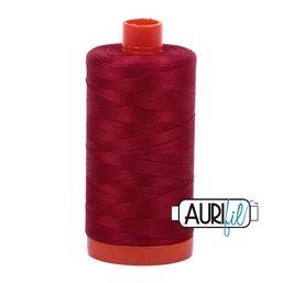 Aurifil 2260 Red Wine 50 wt available in Canada at The Quilt Store