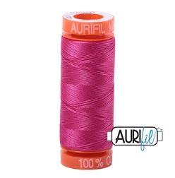 Aurifil 4020 Fuscia 50 wt 200m available in Canada at The Quilt Store