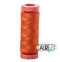 Aurifil 2235 Orange 50 wt 200m available in Canada at The Quilt Store