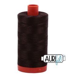 Aurifil 5024 - Dark Brown 50 wt available in Canada at The Quilt Store
