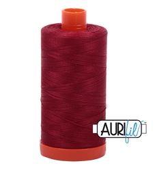 Aurifil 1103 Burgundy 50 wt available in Canada at The Quilt Store