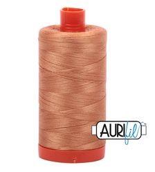 Aurifil 2210 Carmel 50 wt available in Canada at The Quilt Store