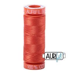 Aurifil 1154 Dusty Orange 50 wt 200m available in Canada at The Quilt Store