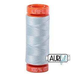 Aurifil 5007 Light Grey Blue 50 wt 200m available in Canada at The Quilt Store