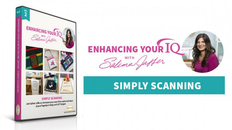 Enhancing Your IQ with Salima Jaffer Volume 2 Scanning available in Canada at The Quilt Store