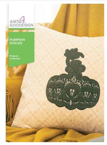 Anita Goodesign Pumpkin Doilies available in Canada at The Quilt Store
