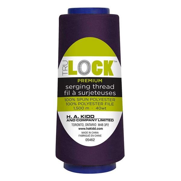 Tru Lock Dark Purple Serger Thread available in Canada at The Quilt Store