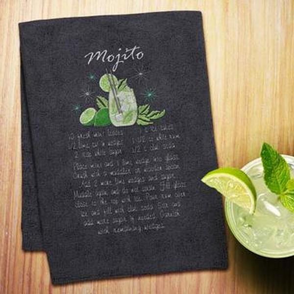 OESD Cocktail Recipe Towels