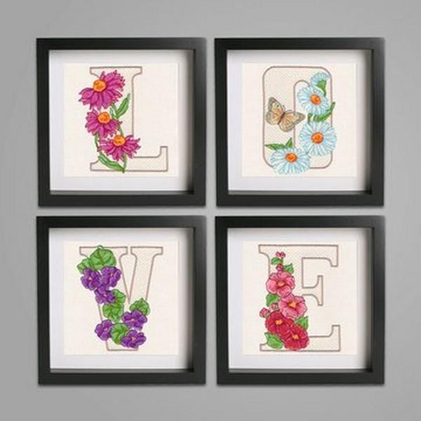 OESD Floral Alphabet by Krista Hamrick