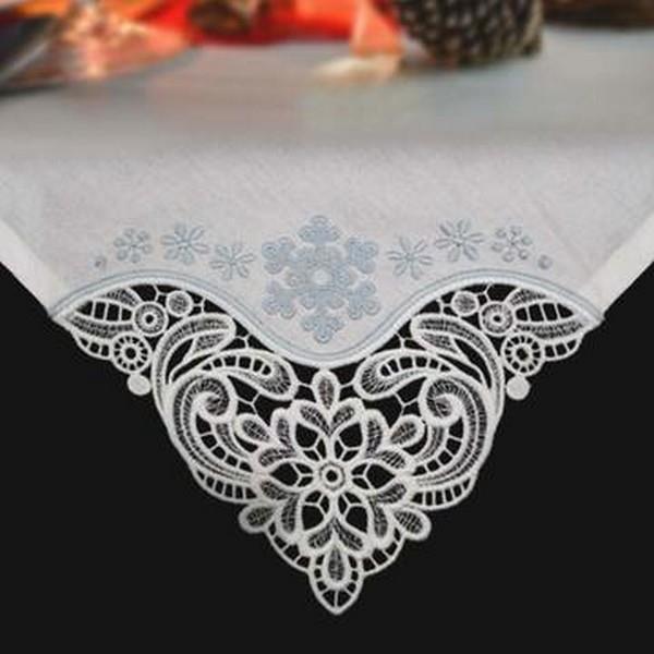 OESD Winter Tablecloth & Napkin Corners