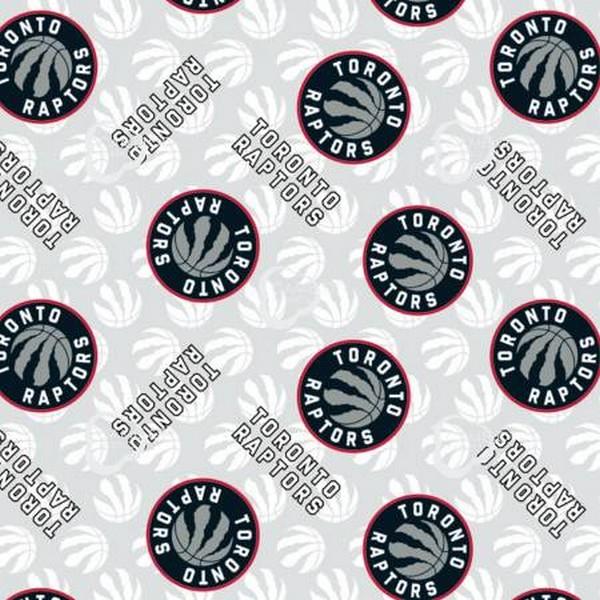 Toronto Raptors Licensed Quilting Cotton by Camelot Fabrics available in Canada at The Quilt STore