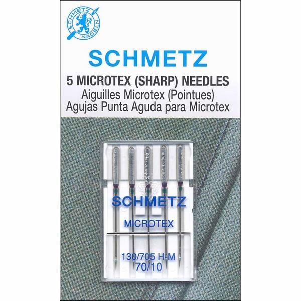 Schmetz Microtex Needles 70/10 - 5 Count