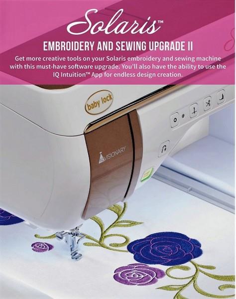 Solaris II Upgrade Package available in Canada at The Quilt Store