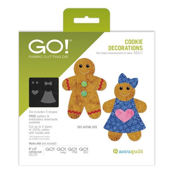 Accuquilt GO! Cookie Decorations Die