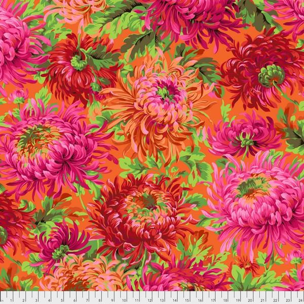 Shaggy Red by Kaffe Fassett for Free Spirit available in Canada at The Quilt Store
