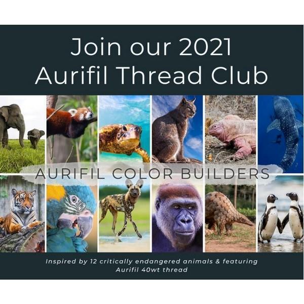 Register for the 2021 Aurifil Color Builders Club at The Quilt Store in Canada