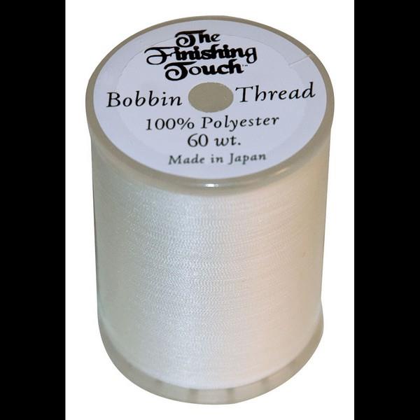 The Finishing Touch Bobbin Thread White 60 wt