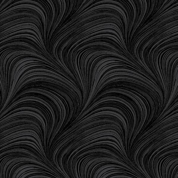 Wave Texture Charcoal Pearlescent