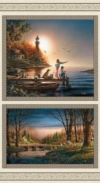 Spring Summer Panel by Terry Redlin
