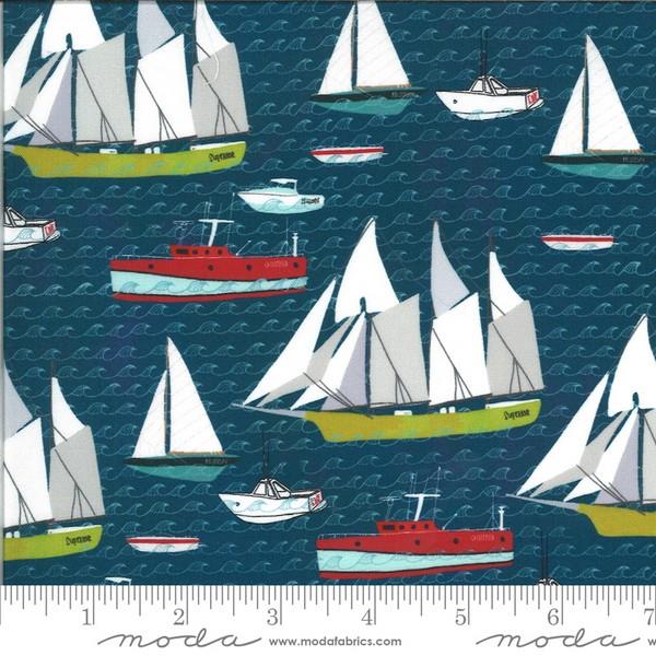 Lakeside Story Boats Sail Cloth