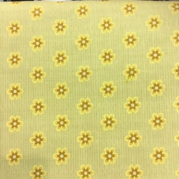 A French Courtyard Tan/ Gold/ Yellow Sue Daley/ Riley Blake available in Canada at The Quilt Store 