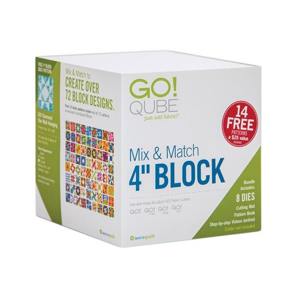 Accuquilt Qube Mix & Match 4" Block