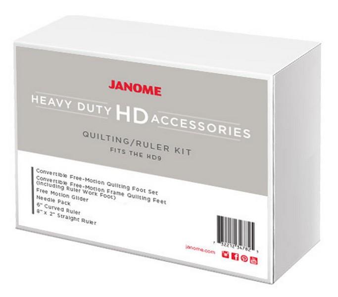 Janome HD9-Quilting/Ruler Kit available in Canada at The Quilt Store