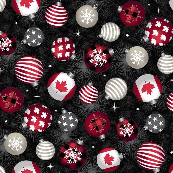 Canadian Christmas Christmas Balls