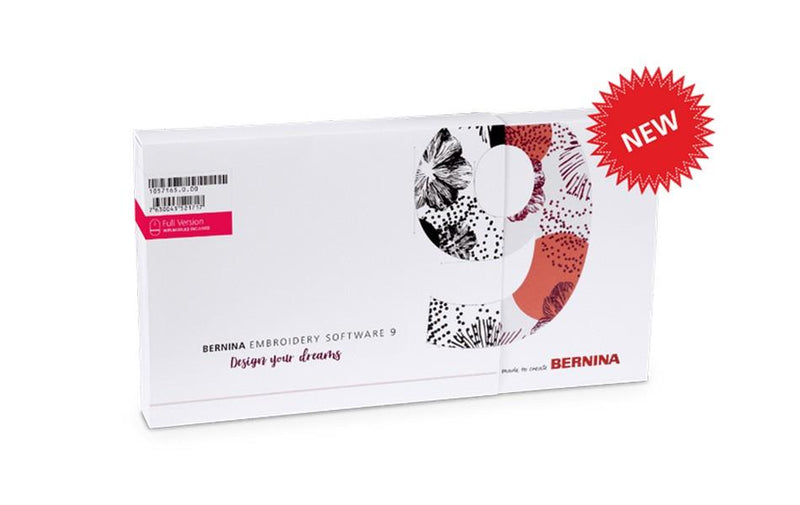 Bernina Designer Plus Software V9 available in Canada at The Quilt Store
