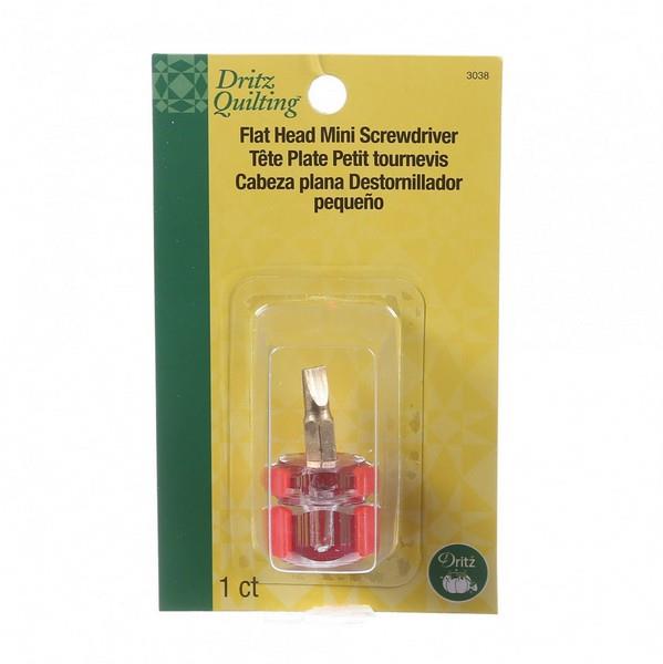 Dritz Flat Head Mini Screwdriver available in Canada at The Quilt Store
