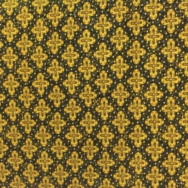 Bali Garden Black/ Brown/ Gold Metallic available in Canada at The Quilt Store