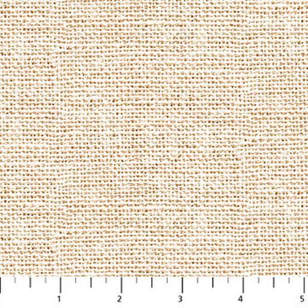 Cafe Culture Burlap Texture Cream by Nina Djuric for Northcott available in Canada at The Quilt Store