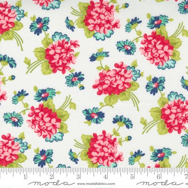 One Fine Day Ivory Floral by Bonnie & Camille for Moda available in Canada at The Quilt Store