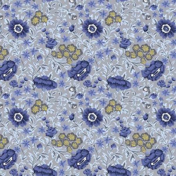 Isobel Grey Trailing Blooms by Windham Fabrics available in Canada at The Quilt Store