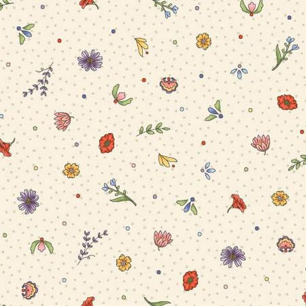Garden Stroll Small Floral by Kris Lamers for Maywood Studios available in Canada at The Quilt Store