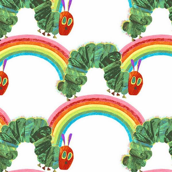 The Very Hungry Caterpillar by Eric Carle for Andover Fabrics available in Canada at The Quilt Store