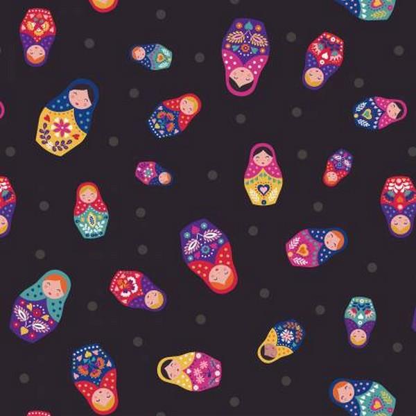 Little Matryoshka Dolls by Lewis & Irene available in Canada at The Quilt Store