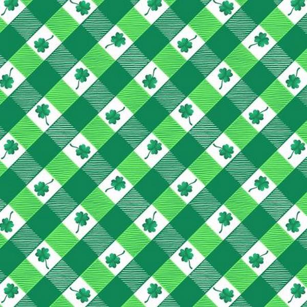 Lucky Gnomes Plaid by Kanvas Studios for Benartex available in Canada at The Quilt Store