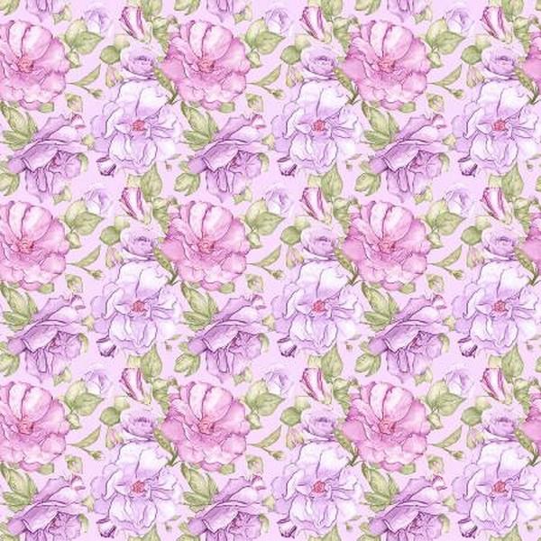 Anthemy Lavender - Judy's Bloom Collection by Eleanor Burns for