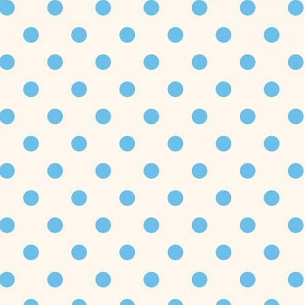 Light Blue Dots on White by P&B Fabrics available in Canada at The Quilt Store