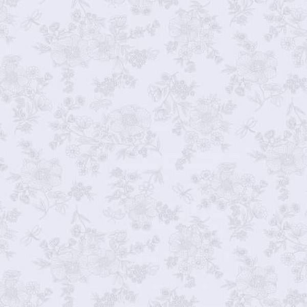 Cream & Sugar Gray Floral by Studio e Fabrics available in Canada at The Quilt Store
