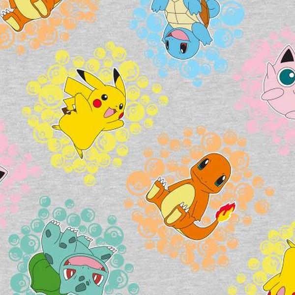 Pokemon Grey by Robert Kaufman available in Canada at The Quilt Store