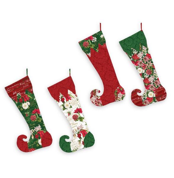 Christmas Stocking Pattern by Sue Sherman available in Canada at The Quilt Store