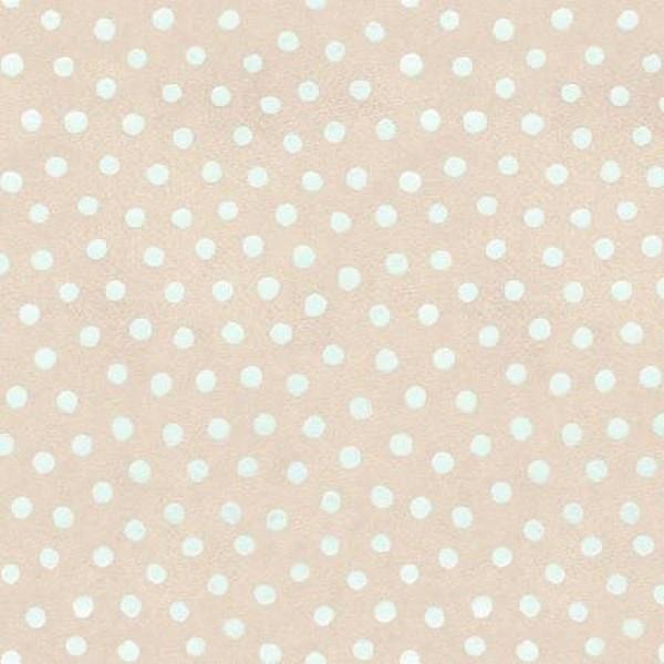 You Are Loved Pale Pink Dots by Dawn Rosengren for Henry Glass & Co. available in Canada at The Quilt Store