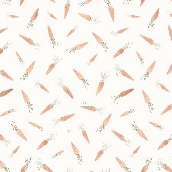 You Are Loved Cream Carrots by Dawn Rosengren for Henry Glass & Co. available in Canada at The Quilt Store